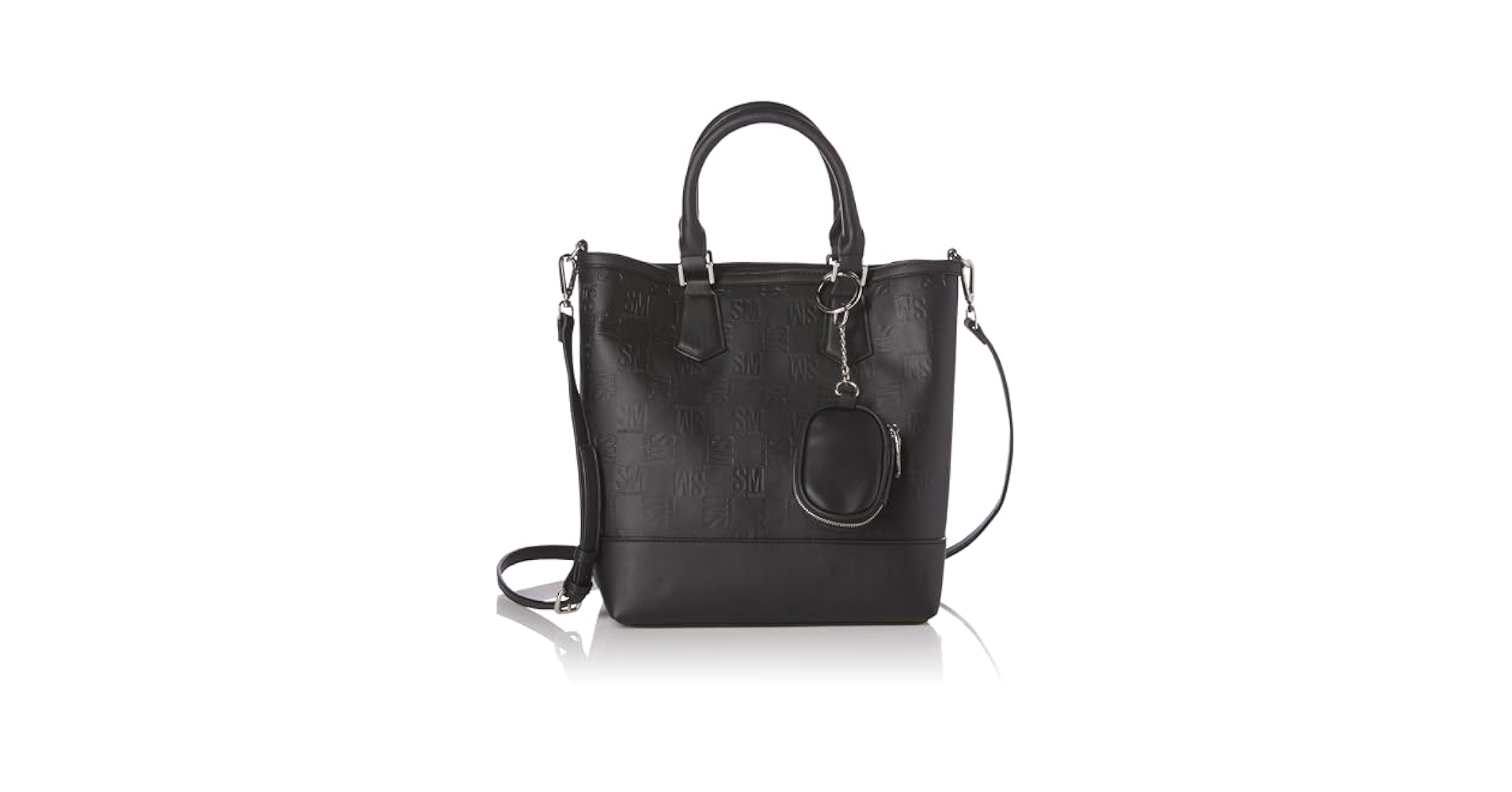 【Steve Madden】 Caroll サッチェルバッグ ブラック Steve Madden Caroll Satchel, Black: Handbags: Amazon.com